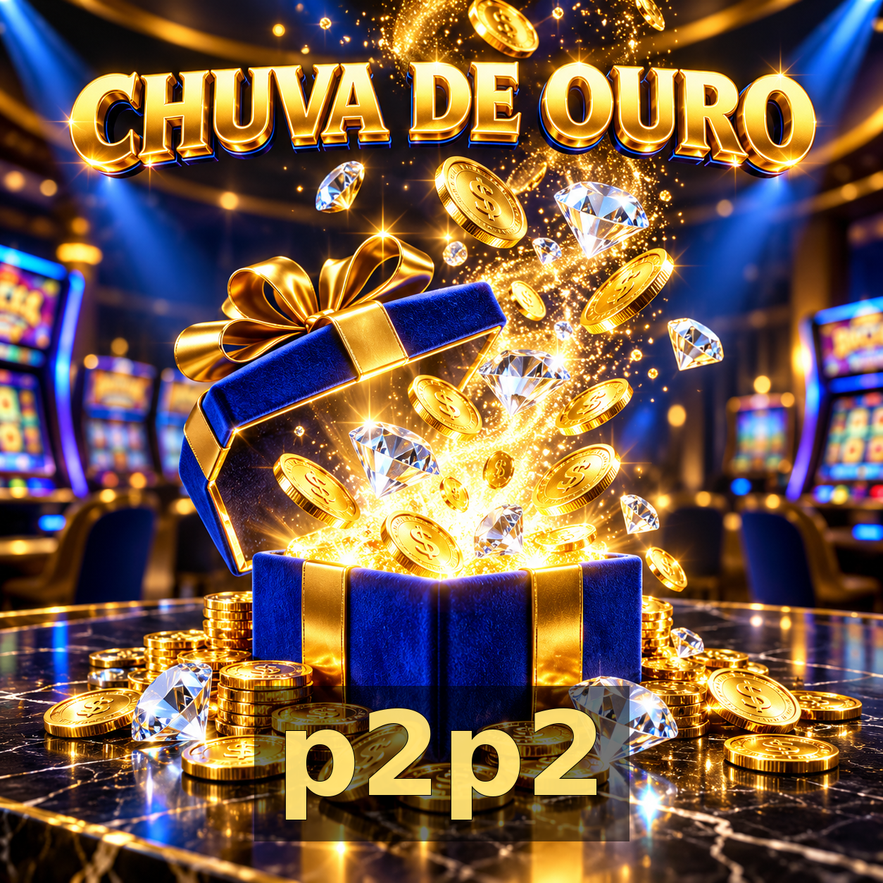 Bônus p2p2 - R$5.000 + 500 Giros Grátis